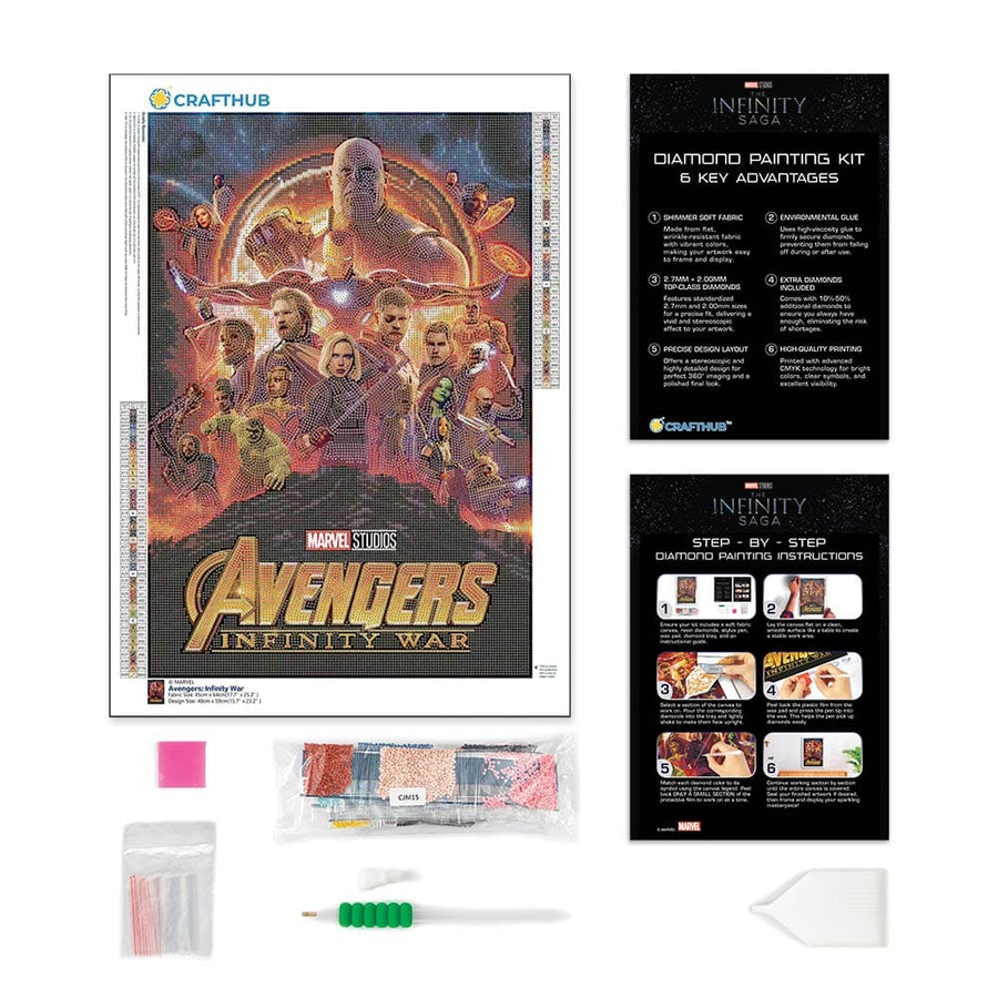 Avengers: Infinity War - Diamond Painting Kit