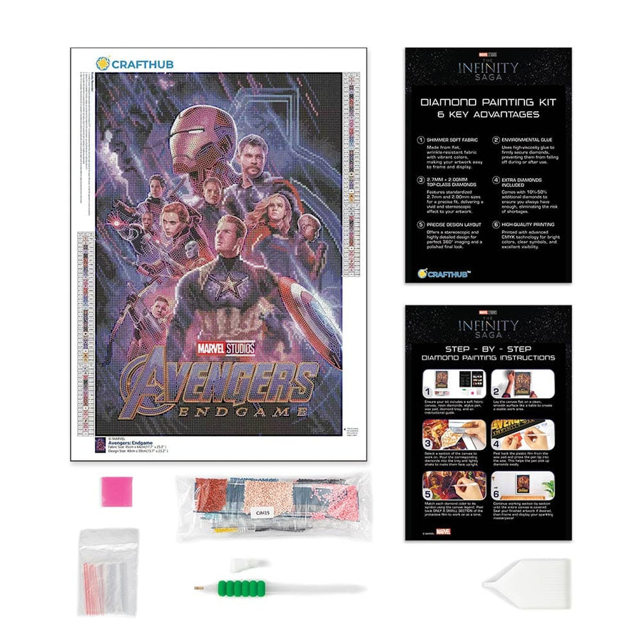 Avengers: Endgame - Diamond Painting Kit