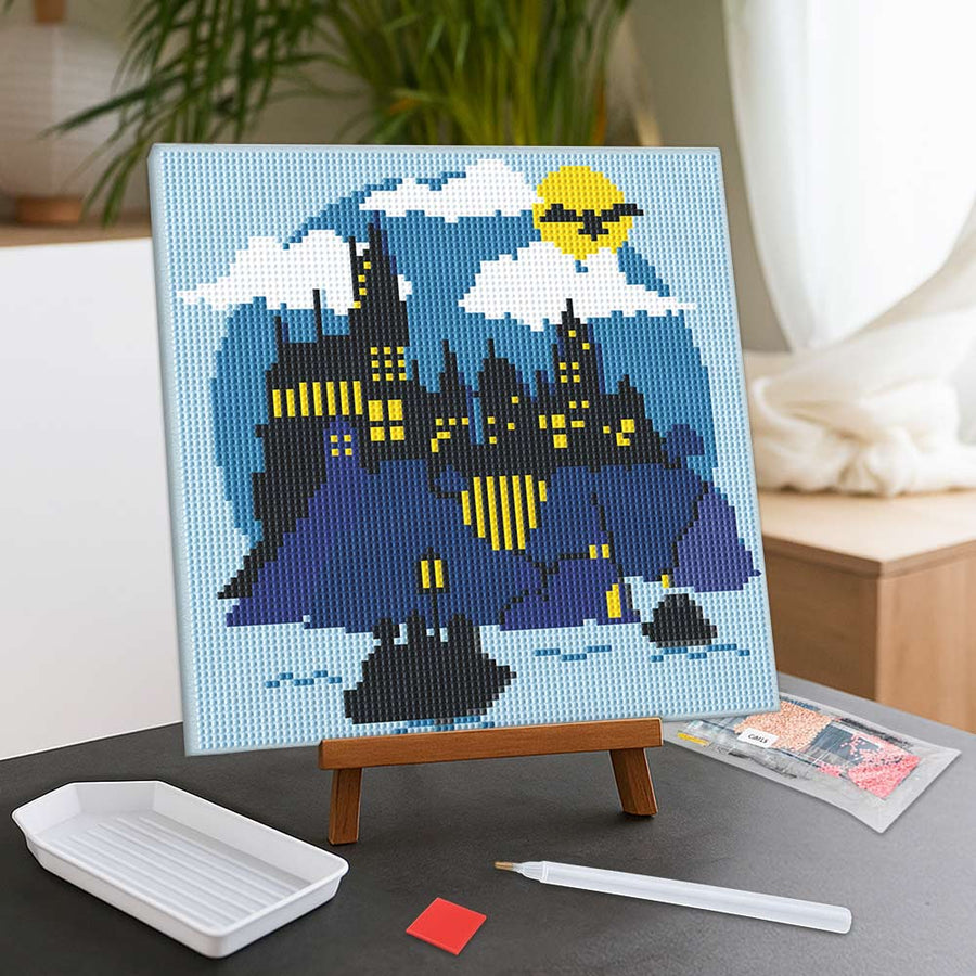 Boats To Hogwarts - Framed Diamond Painting Kit
