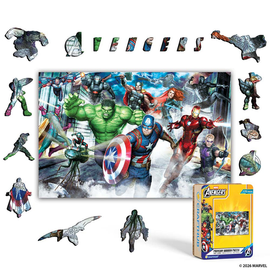 Avengers Assemble – Wooden Jigsaw Puzzle
