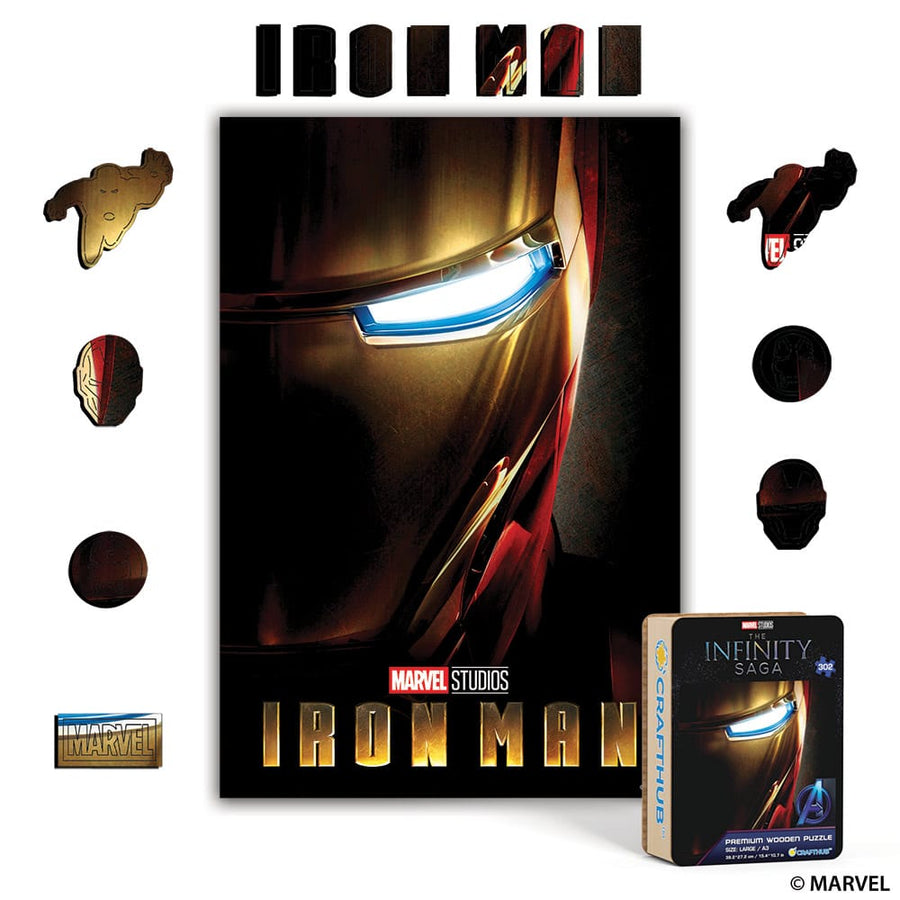Iron Man – จิ๊กซอว์ไม้