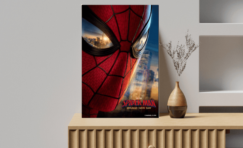 Spider-Man Mask - Wooden Jigsaw Puzzle