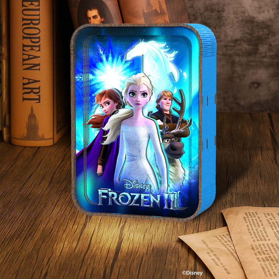 Ice Spirit - โคมไฟจิ๊กซอว์ไม้ 3D DIY