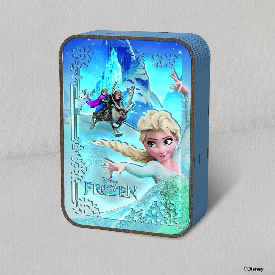 Snow Kingdom - โคมไฟจิ๊กซอว์ไม้ 3D DIY