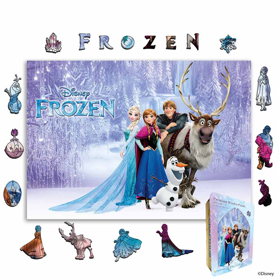 Frozen Family – จิ๊กซอว์ไม้