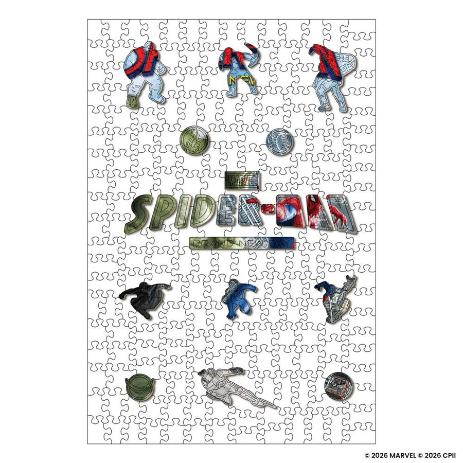 Spider-Man & The Hulk - Wooden Jigsaw Puzzle