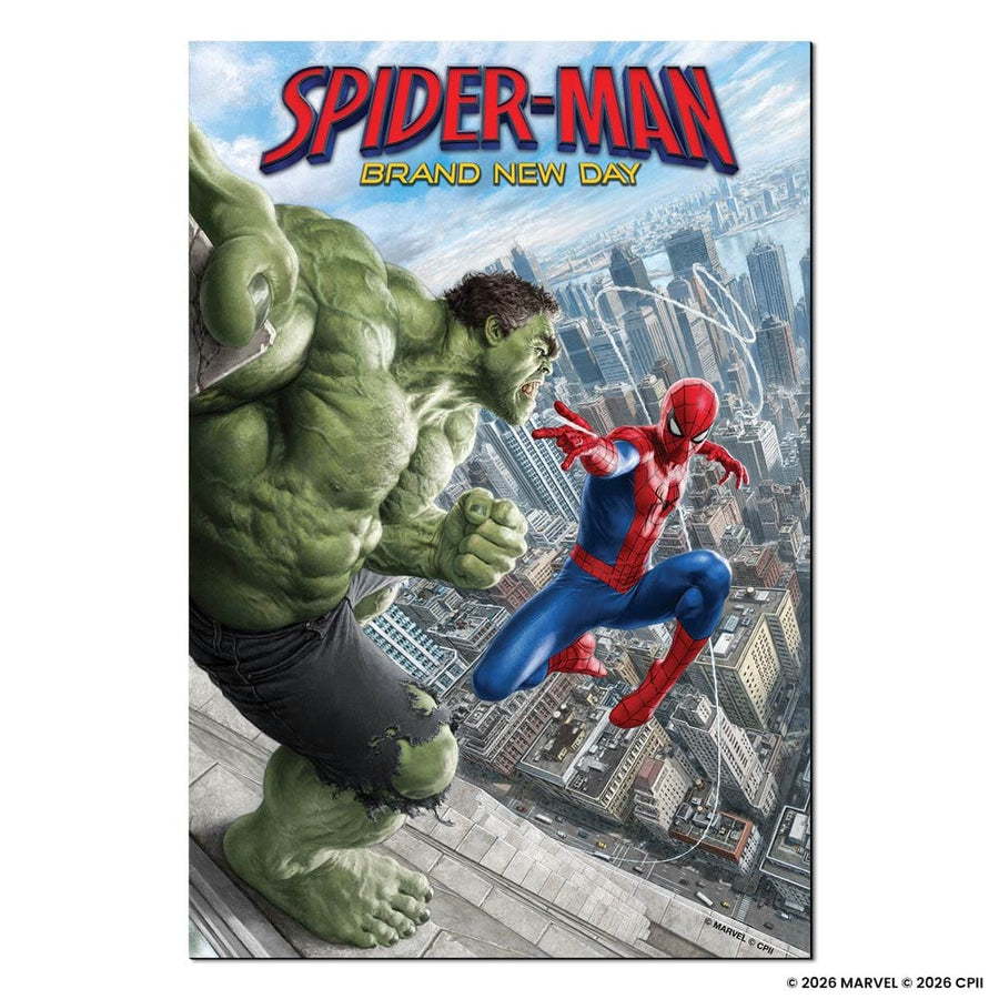 Spider-Man & The Hulk - Wooden Jigsaw Puzzle