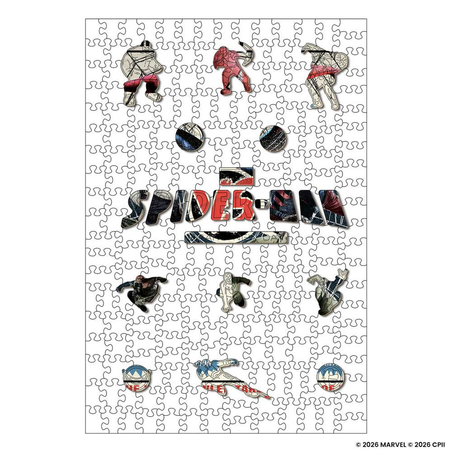 Spider-Man Fiercest Foes - Wooden Jigsaw Puzzle