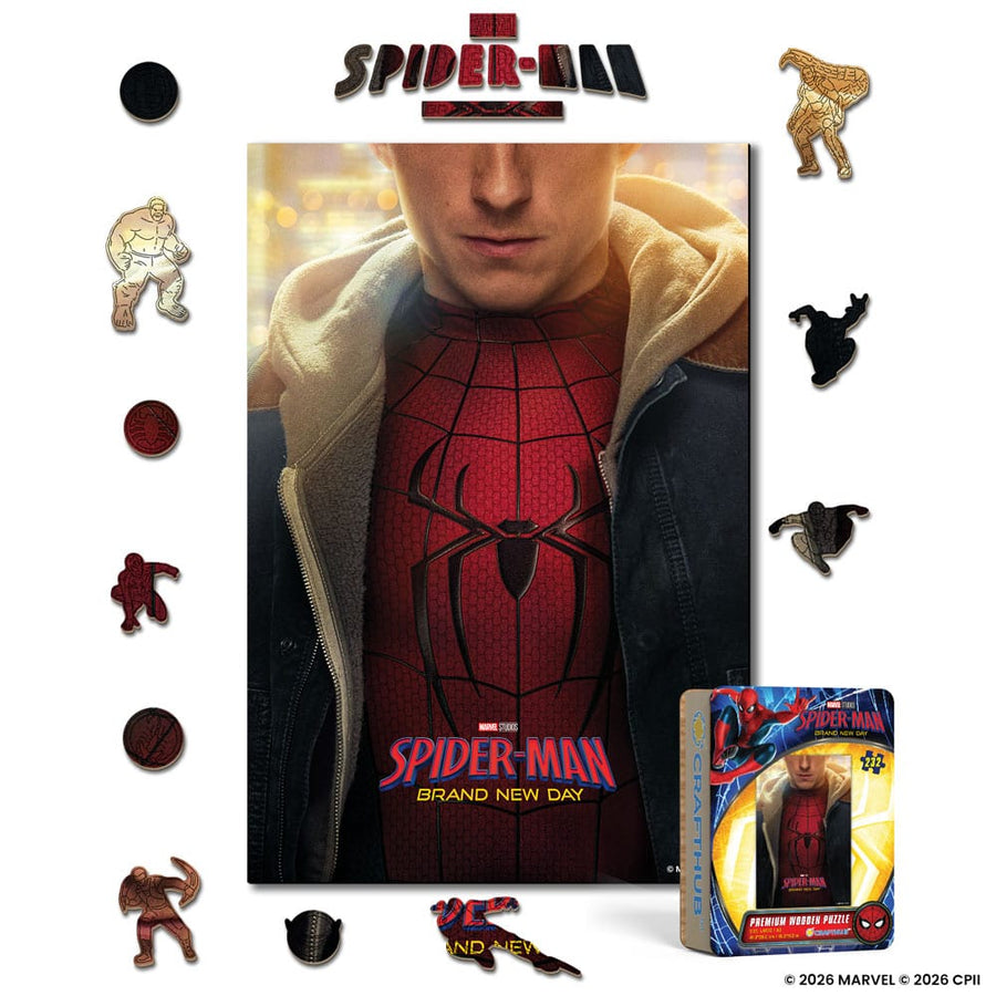 Spider-Man: Brand New Day - Wooden Jigsaw Puzzle