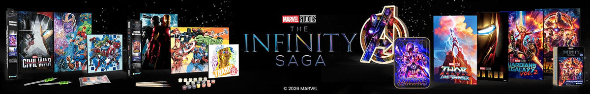Marvel Studios The Infinity Saga banner