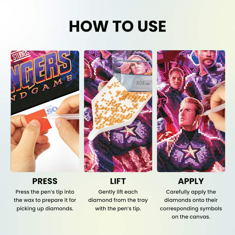 Avengers: Endgame - Diamond Painting Kit