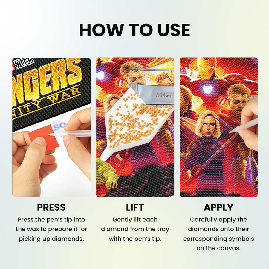 Avengers: Infinity War - Diamond Painting Kit