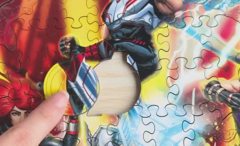 Avengers Unleashed jigsaw - craftsmanship