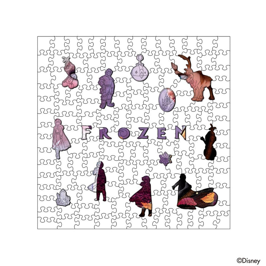 Frozen Sisters – จิ๊กซอว์ไม้