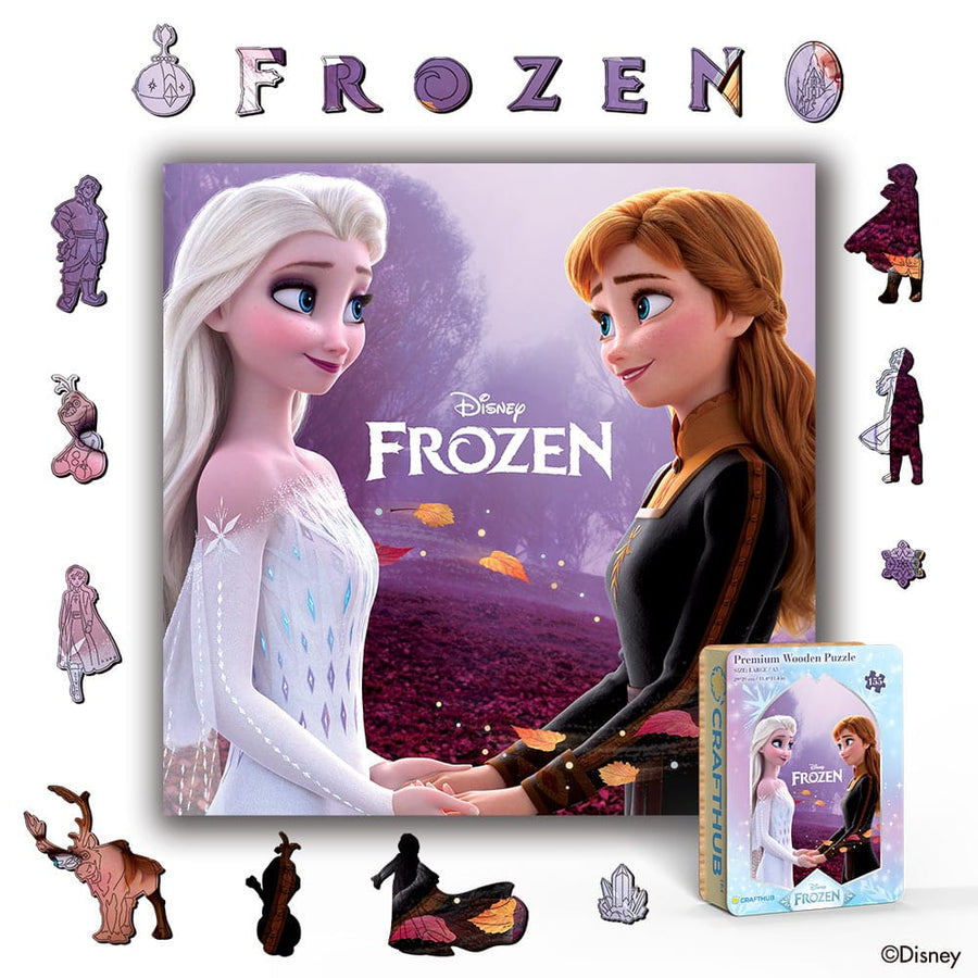 Frozen Sisters – จิ๊กซอว์ไม้
